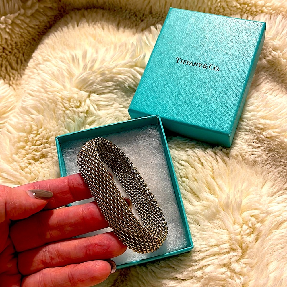 Tiffany & Co. silver bracelet worn only a handful of times, beautiful, classy.